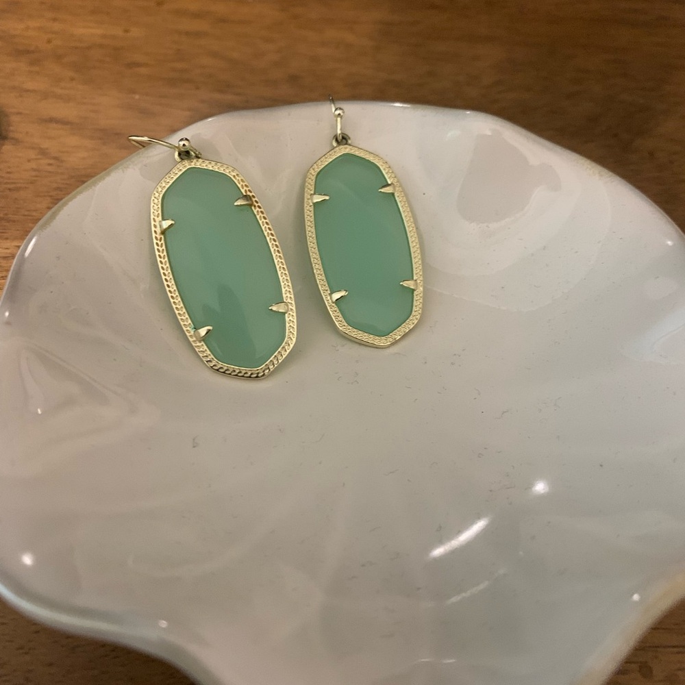 Kendra Scott Teal Earrings